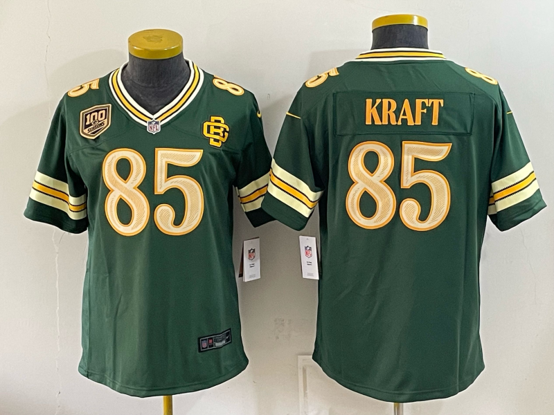 Youth Green Bay Packers #85 Kraft green Nike Game 2026 NFL Jersey 092404->youth nfl jersey->Youth Jersey